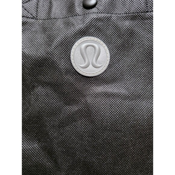 Lululemon Tuxedo Black And White Large Shopping Bag 2013 Limited Edition 8x10 - Picture 3 of 6